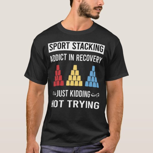 Sport Stacking Cup Stacking Snel Stacking Cups T-shirt (Voorkant)