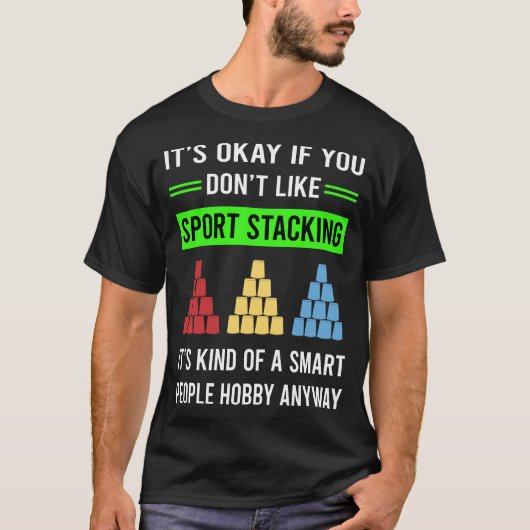 Sport Stacking Cup Stacking Snel Stacking Cups T-shirt (Voorkant)