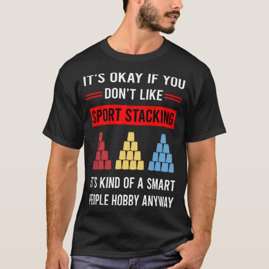 Sport Stacking Cup Stacking Snelheid Stacking Cups T-shirt (Voorkant)