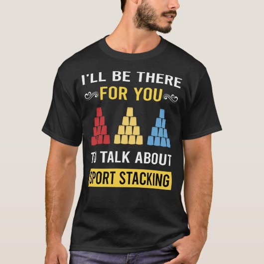 Sport Stacking Cup Stacking Snelheid Stacking Cups T-shirt (Voorkant)