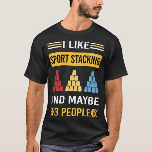 Sport Stacking Cup Stacking Snelheid Stacking Cups T-shirt (Voorkant)