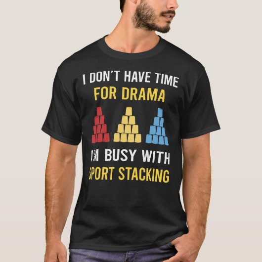 Sport Stacking Cup Stacking Snelheid Stacking Cups T-shirt (Voorkant)