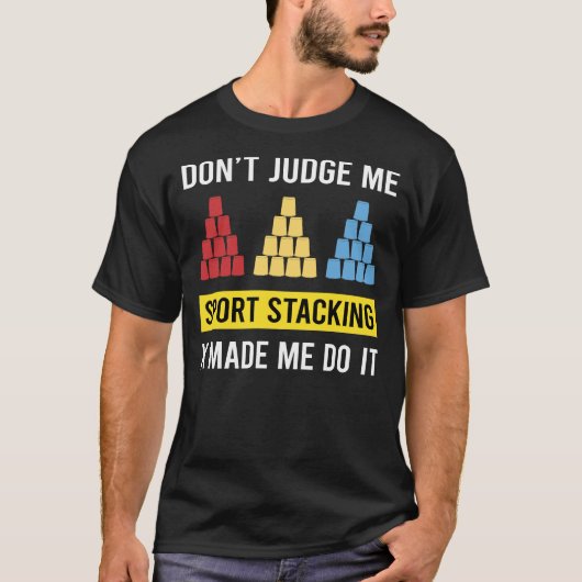 Sport Stacking Cup Stacking Snelheid Stacking Cups T-shirt (Voorkant)