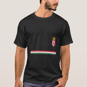 Sport-stijl Nationale trots Hongaars T-shirt