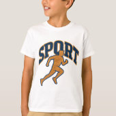 Sport Style Graphic Tee T-shirt (Voorkant)