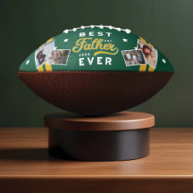 Sport Style Green Emblem Beste vader ooit Foto