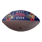 Sport Style Red & Navy Emblem Beste vader ooit fot American Football (Gedraaid 270)
