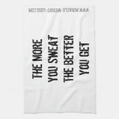 Sport Sweat Towel Theedoek (Verticaal)