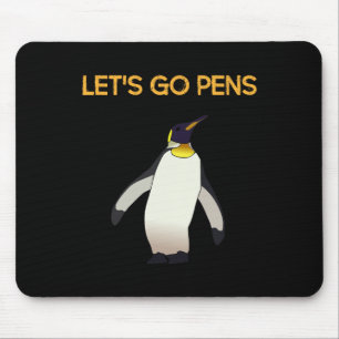 Sport T-shirt#39; s Lets Go Pens Grappige Hockey P Muismat