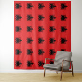 Sport/tapijt van de Albanese mode Wandkleed (In situ)