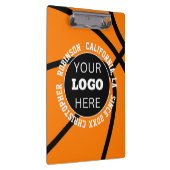 Sport Team Logo & aangepaste tekst Klembord (Rechts)