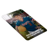 Sport Team Speler (4 "x6") Fotomagneet Magneet (Rechterzijde)