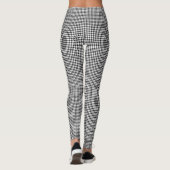 Sport Team Spirit GO Schoolnaam Checkered Fun Leggings (Achterkant)