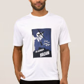 Sport-Tek T-shirt met antidroon (Voorkant)