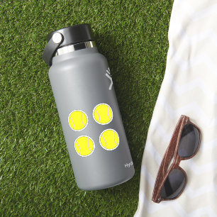 Sport Tennis 4-pcs Ball Sticker