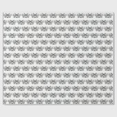 Sport  Tennis Net, Crossed Racquets, Balls Cadeaupapier (Vlak)