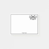 Sport Tennis Net, Crossed Racquets, Balls Post-it® Notes (Voorkant)