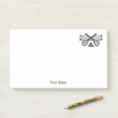 Sport  Tennis Net, Crossed Racquets, Balls Post-it® Notes (Op bureau)