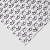 Sport  Tennis Net, Crossed Racquets, Balls Tissuepapier (Detail)