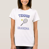 Sport - Tennis Oma T-shirt (Voorkant)