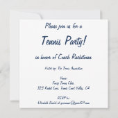  Sport, Tennis Spelt met Rackets Kaart (Achterkant)