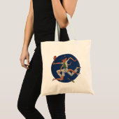  Sport, Tennis Spelt met Rackets Tote Bag (Voorkant (product))