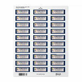 Sport Thema adres Mailing Labels (Full Sheet)