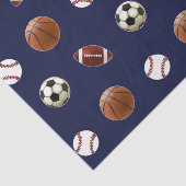 Sport Thema Cadeaupapier Tissuepapier (Detail)