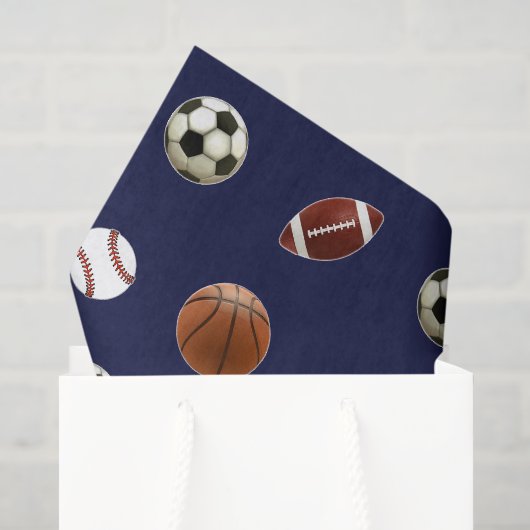 Sport Thema Cadeaupapier Tissuepapier (Cadeauzakje)