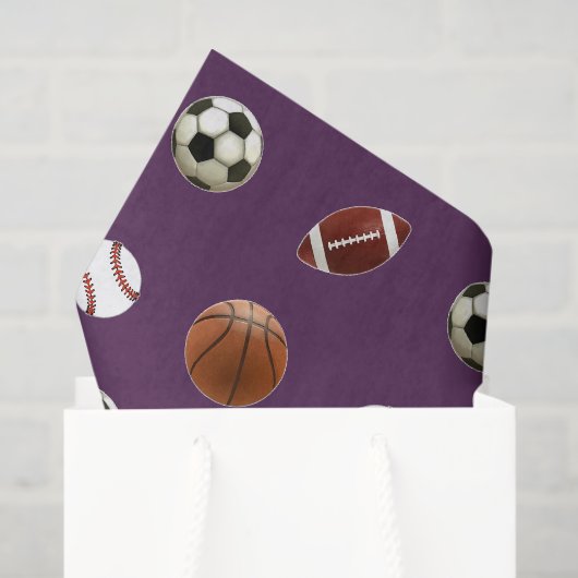 Sport Thema Cadeaupapier Tissuepapier (Cadeauzakje)
