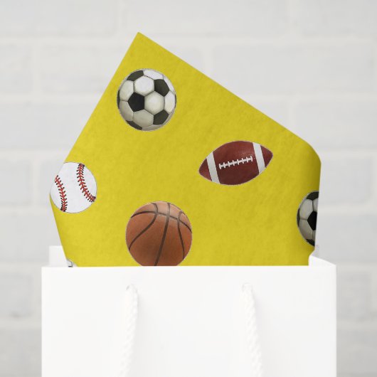 Sport Thema Gift Tissue Papier (Cadeauzakje)