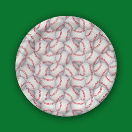 Sport Thema Honkbal Verjaardagspapier Borden Papieren Bordje