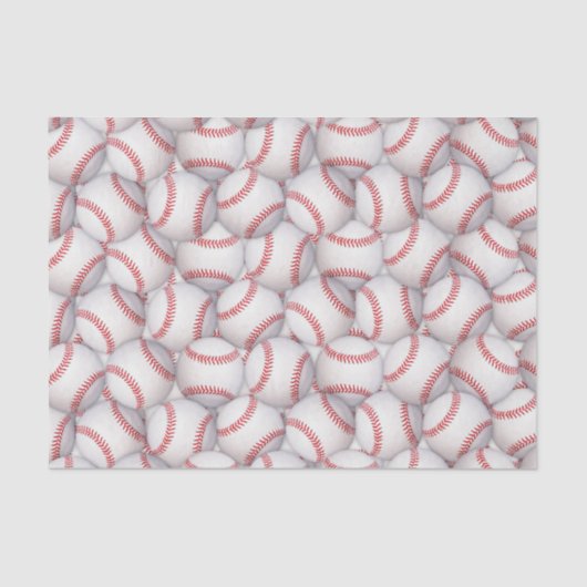 Sport thema honkbal weefsel papier (Voorkant)