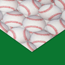 Sport thema honkbal weefsel papier