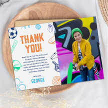 Sport Thema Jongens Modern Verjaardagsfeest Foto