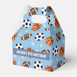 Sport Thema Jongens Verjaardagsfeest Benodigdheden Bedankdoosjes