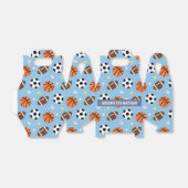 Sport Thema Jongens Verjaardagsfeestartikelen Bedankdoosjes (Uitgevouwen)