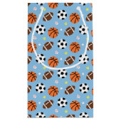 Sport Thema Jongens Verjaardagsfeestartikelen Klein Cadeauzakje (Achterkant)