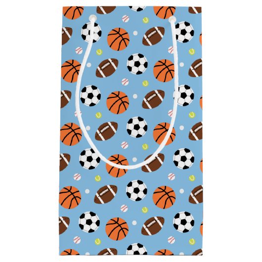 Sport Thema Jongens Verjaardagsfeestartikelen Klein Cadeauzakje (Voorkant)