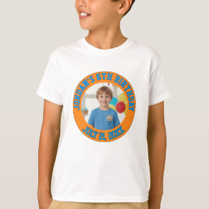Sport Thema Kinderen Verjaardag Gastheer T-Shirt
