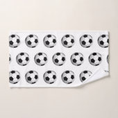 Sport thema voetbal patroonhanddoek set bad handdoek (Handdoek)