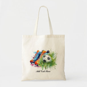 Sport Thema Voetbal Tote Bag