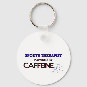 Sport Therapist Powered by caffeine Sleutelhanger