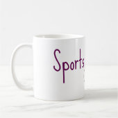 Sport time mug koffiemok (Links)