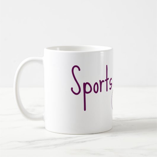 Sport time mug koffiemok (Links)
