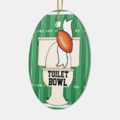 Sport - Toilet BOWL Keramisch Ornament (Links)