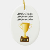 Sport - Toilet BOWL Keramisch Ornament (Achterkant)