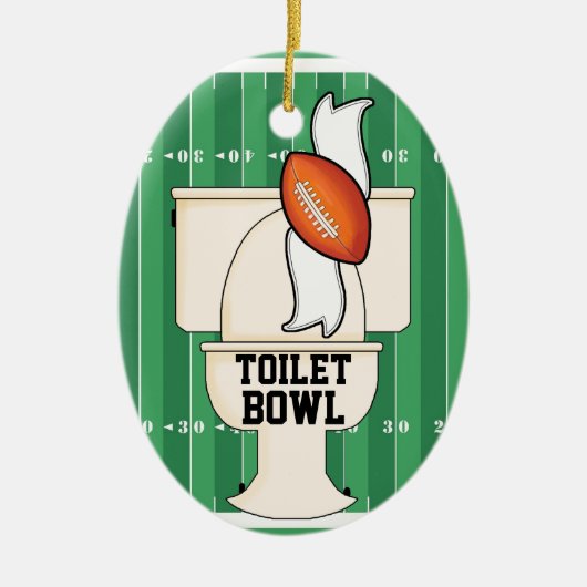 Sport - Toilet BOWL - SRF Keramisch Ornament (Voorkant)