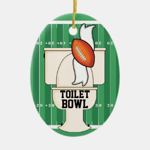 Sport - Toilet BOWL - SRF keramische siervoorwerpe Keramisch Ornament
