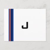 Sport toont de Baseball Bar Mitzvah Reception Card Informatiekaartje (Achterkant)